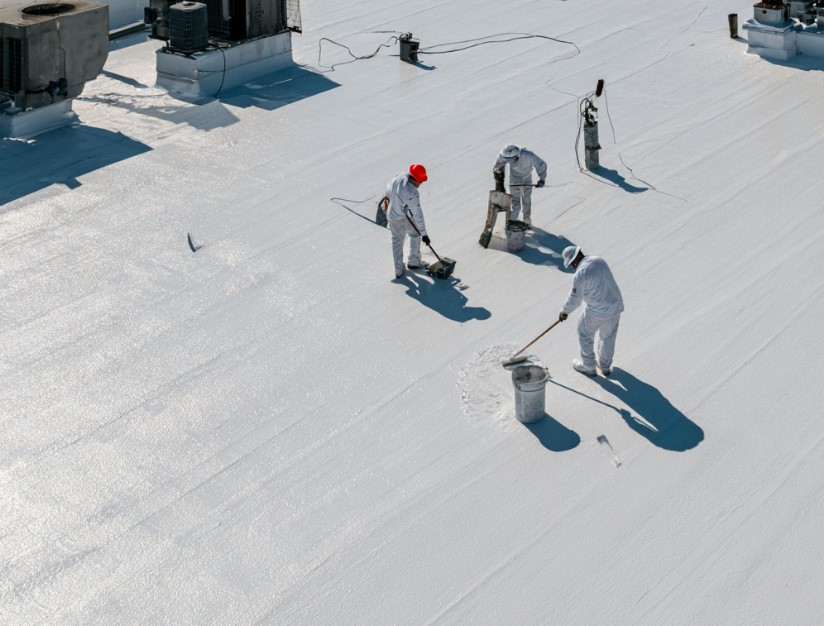 commercial roof coating in Indiana
